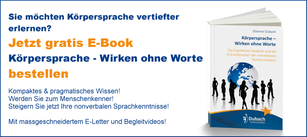 Bedeutung liste körpersprache Neu Körpersprache